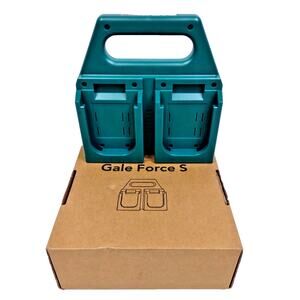 Battery Holder Stand Bracket 4 Slot Shelf Organizer for 18V Lithium Battery